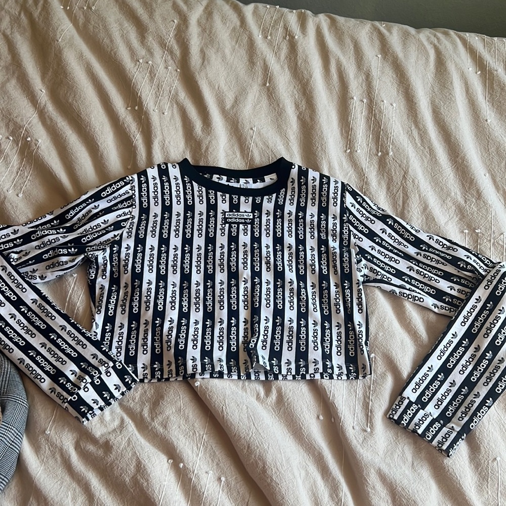Adidas crop top